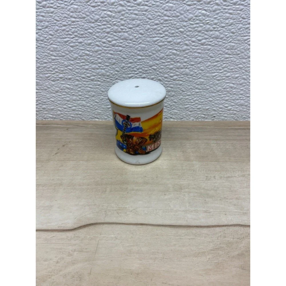 Vintage Missouri Ceramic Salt Shaker Travel Souvenir